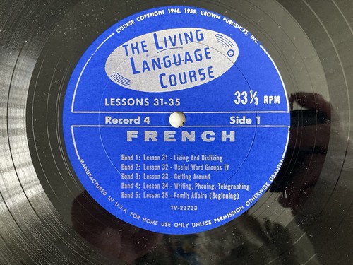 Living French 33 RPM Vinyl Record Set - Imagen 22 de 24