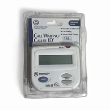 Southwestern Bell FM144W Caller ID Call Waiting Jumbo Clock White Brand NEW