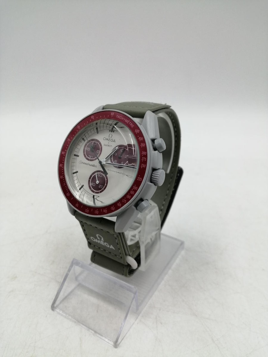 オメガスウォッチ　OMEGA×Swatch MISSION TO PLUTO Swatch X Omega Moonswatch Pluto – US Marc Gebauer