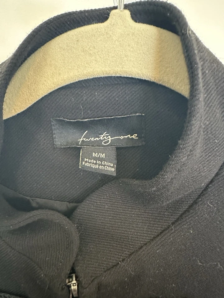 Abrigo estilo militar Twenty One vintage años 2000 Foto 2 de 3