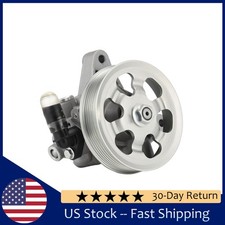 Power Steering Pump W/ Pulley For Honda Accord 2003-2007 2.4L 56100-RAA-A01