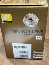 Nikon 35 mm F/1.8G AF-S DX Lens