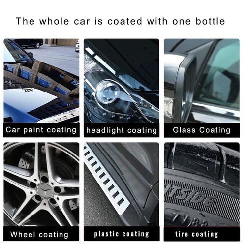 2PC 30ml Car Ceramic Coating Set for Mirror Shine Protection Hydrophobic Coating - Bild 6 von 24