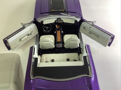 GMP 1/18 1970 Plymouth Road Runner Purple NO BOX - Picture 8 of 9