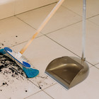 1 Set von Boden Reinigung Besen Kehrschaufel Schaber Sweep Schaber Lange-griff