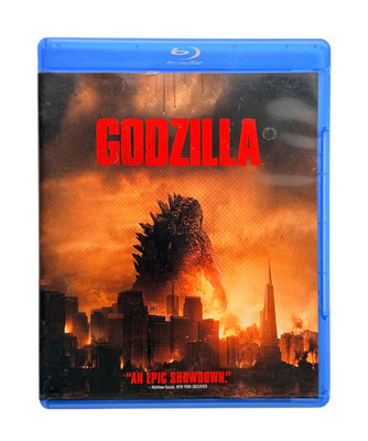 Godzilla Blu-ray 2014 Gareth Edwards Aaron Taylor-Johnson Elizabeth Olsen
