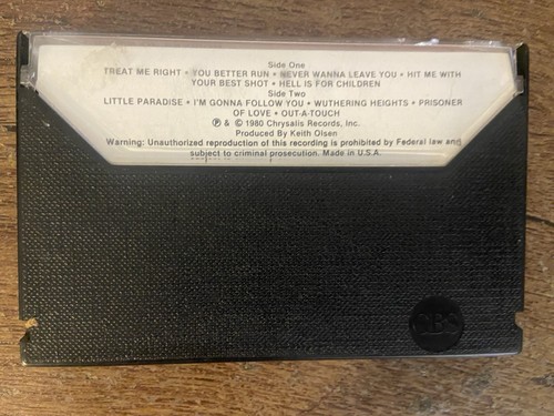 Pat Benatar Crimes Of Passion Cassette Tape 1980 Chrysalis - Picture 2 of 4