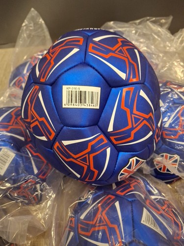 GX TOUR+ Soccer Football Size 5 Official Ball Weight British Union Jack Blue - Picture 4 of 4