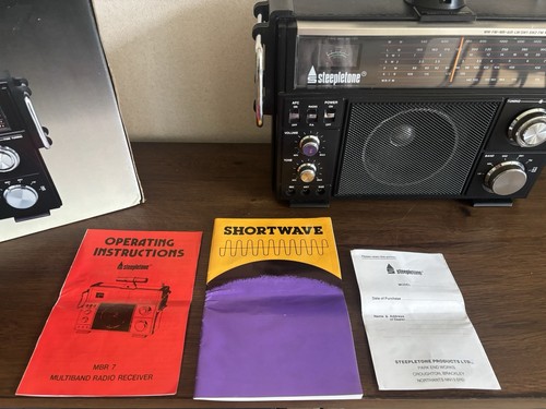 Vintage Steepletone MBR7 Multi Band Receiver 1980s + Box + Manuals - IMMACULATE - Picture 3 of 18