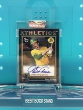 Tony Armas Auto Topps Chrome 2004 Sealed With Topps Sticker Oakland A’s