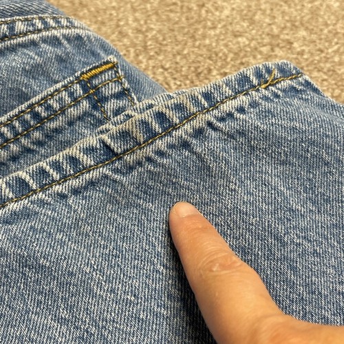 Levis Women Premium Big E High Loose wide leg jeans 26x30 high waist baggy retro - Picture 12 of 12