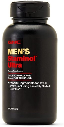 GNC Men's Staminol Ultra, 60 Kapseln, unterstützt sexuelle Gesundheit und Vitalität - Bild 3 von 5