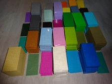 Lego Plates Lot QTY 4-20! Choose your Color 8x16 8 dot x 16 dot baseplates 16x8