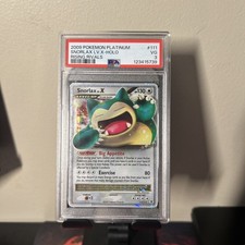 Snorlax Lv.X 111/111 Rising Rivals Holo PSA 3