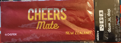 Slap 'N' Wrap Drink Insulator ''Cheers Mate''