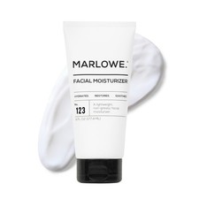 MARLOWE. No. 123 Facial Moisturizer 6 oz, Daily 6 Fl Oz (Pack of 1), White