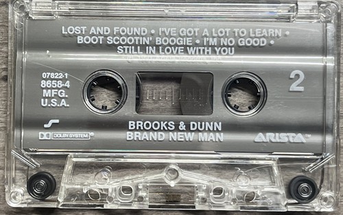 Brand New Man by Brooks & Dunn (Cassette, Arista Records) - 第 3/11 張圖片