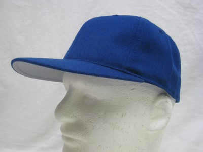 NEW SKY BLUE HAT BALL CAP FITTED 7 1//2 DEADSTOCK WOOL BLEND #U-12