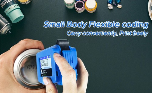 Ugello 12,7 mm mini stampante portatile a getto d'inchiostro QR codice a barre lotto data numero portatile - Foto 11 di 18