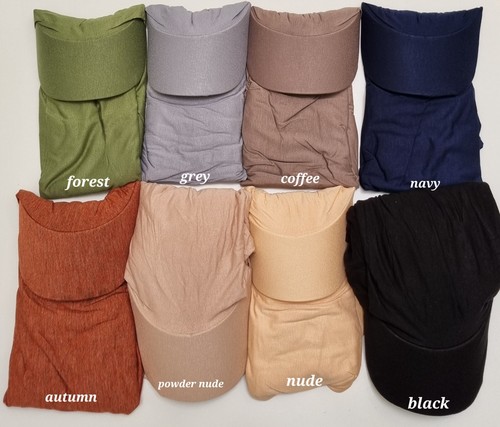 Nuovo foulard foulard istantaneo chiffon qualità premium 170x70 cm maxi - Foto 14 di 16