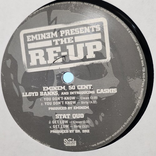 Akon Ft Eminem Smack That Remix VG Promo 12” Vinyl EP The Re-Up - Picture 2 of 3
