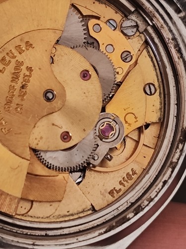 Vintage Favre-Leuba - Genève - Harpoon II - 36000 + Extra Full Movement - Picture 13 of 19