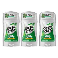 Speed Stick Antiperspirant Deodorant, Irish Spring Original - 2.7oz Lot of 3 