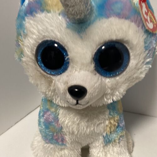 Ty Beanie Boos Helena Unicorn Pup nuovo con etichette - Foto 3 di 12
