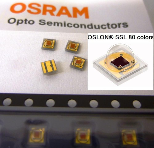 10 pieces OSRAM OSLON® SSL 80 COLOR LED YELLOW 1W 3030 LY CP7P - Picture 2 of 11