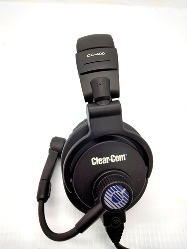 Clear-Com CC-400 4-pinowy żeński kabel XLR podwójny muff domofon zestaw słuchawkowy ClearCom - Zdjęcie 7 z 9