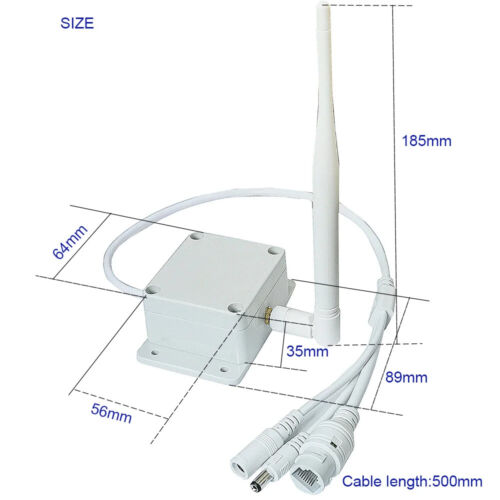 Ricevitore trasmettitore AP da 1 a 1 wireless 1000 metri lunga distanza 1080P 5MP - Foto 3 di 13