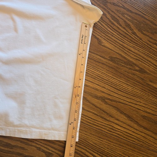 Prairie Cotton weiß 100% Baumwolle SS V-Ausschnitt Top Gr. M (fällt groß aus, plz lesen) - Bild 11 von 12