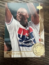 Michael Jordan 1994 Upper Deck #85 USA Basketball Gold Medal *Excellent...