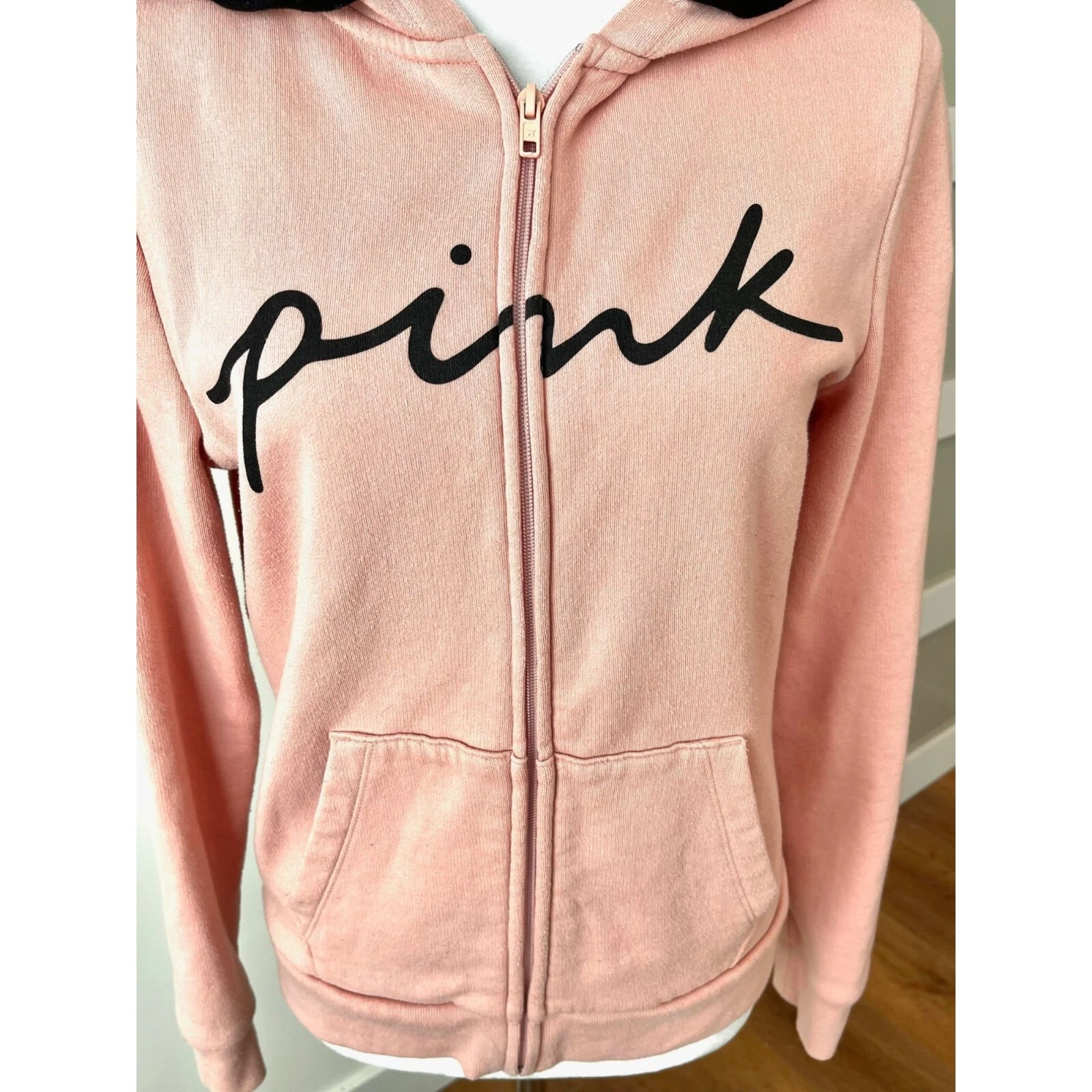 UNDERCOVER Felpa con cappuccio ROSA Victoria's Secret PICCOLA Felpa Rosa Chiaro French Terry