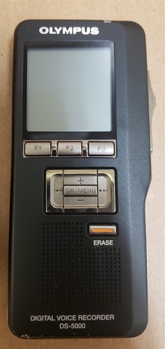 Olympus DS-5000 Digitaler Sprachrekorder sehr guter Zustand mit USB-Kabel - Bild 3 von 6
