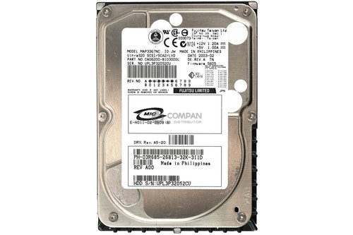 3R685 DELL HARD DRIVE 36GB 10K U320 3.5 SCSI - Picture 3 of 7