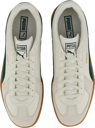 Puma UK 9 Men's 'Army' Trainers White/Myrtle 38660715 New In Box - Picture 4 of 12