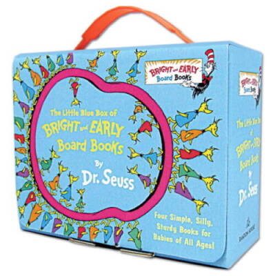 The Little Blue Box of Bright and Early Board Books by Dr. Seuss (Br - VERY GOOD