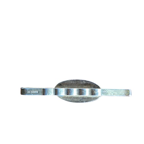 David Andersen Aksel Holmsen BOTH Hallmarks Guilloche 830 Silver Tie Clip Norway - Picture 3 of 7