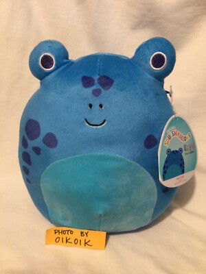 WoW 8  Alandy Learning Express Dart Frog Blue Spots Squishmallow Plush Toy 2021