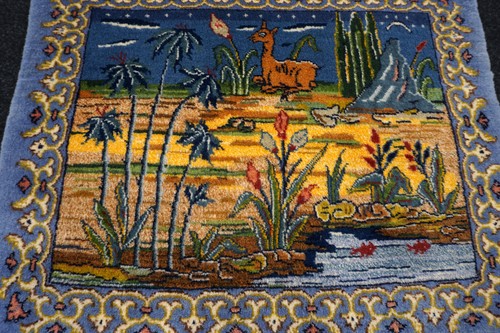Tapis Orient Keshan 62 X 50 Cm Keshan Tapis Persan Kaschan Fait Main - Bild 2 von 12