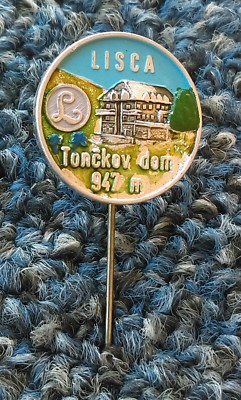 LISCA TONČKOV DOM 947 m, Alpinism, mountaineering, climbing Slovenia vintage pin