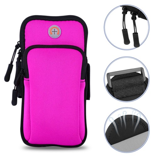 Sport Armband Running Jogging Gym Holder Arm Band Bag Case Pouch For Cell Phone - Picture 47 of 47