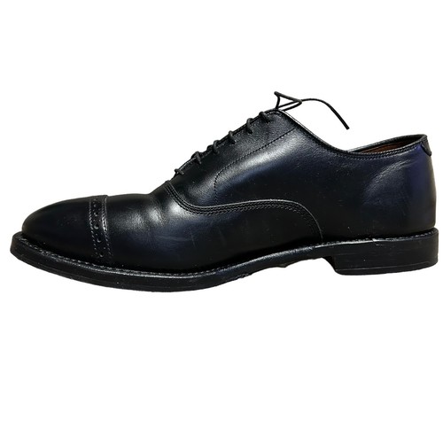 Brooks Brothers Alden Black Classic Cap Toe Oxford Shoes Mens Size 9.5 D - Picture 2 of 16