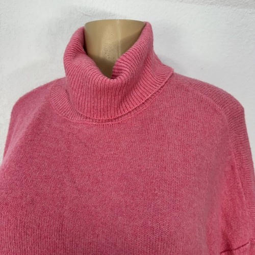 Vince Camuto rosa Rollkragenpullover Sweatshirt Damen Größe XL Freizeit Pullover - Bild 10 von 17