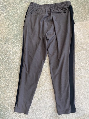 Athleta Womens Size 10 Brooklyn Ankle Pants Brown Plaid Stretch Trouser Comfort - Picture 6 of 6