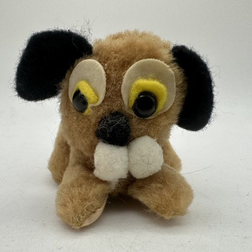 Vintage Plush Beanie Aviva Honey Dog Miniature 1977 RARE - Picture 1 of 11