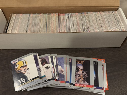 1990 Pro Set Football Complete 800 Card Near Master Set W Errors Special Promo - 第 8/15 張圖片