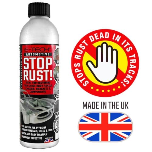 2x Stop Rust Treatment for Metal E-Tech 250mL Car Restoration Rust Protection+CP - Picture 6 of 13