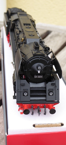 Roco 41270 H0 DCC-Sound Dampflok BR 01 504 Reko DR Epoche 3 mit Umlaufschürze - Bild 7 von 21